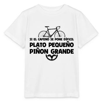Cyclist Men Bike Gifts Cycling - Stanley/Stella MINI CREATOR Kids’ T-Shirt - white - Front - Maike (125cm)