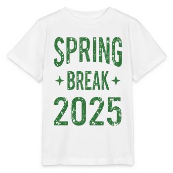 Spring Break 2025 Party Shirt - Stanley/Stella MINI CREATOR Kids’ T-Shirt - white - Front - Maike (125cm)