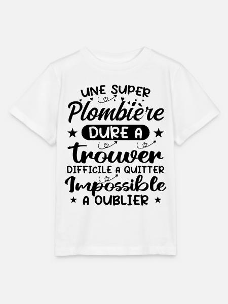 Ein Super-Klempner - Klempner-Geschenk - Stanley/Stella Kinder T-Shirt MINI CREATOR - Weiß