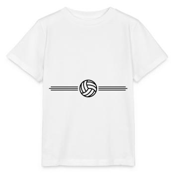 volleyball team - Stanley/Stella MINI CREATOR Kids’ T-Shirt - white - Front - Maike (125cm)