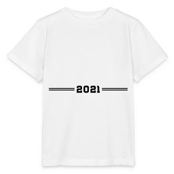 2021 Jahr - Stanley/Stella Kinder T-Shirt MINI CREATOR  - Weiß - Vorne - Maike (125cm)
