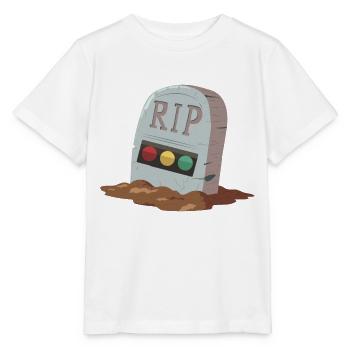 Feu tricolore reposer en toute tranquillité RIP - T-shirt bio MINI CREATOR Stanley/Stella Enfant - blanc - Devant - Maike (125cm)