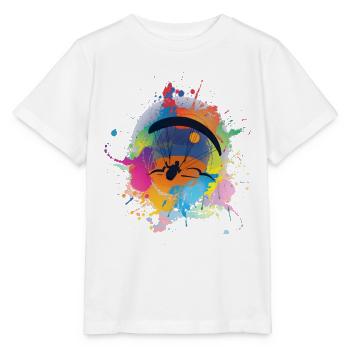 Gleitschirm Gleitschirm - Stanley/Stella Kinder T-Shirt MINI CREATOR  - Weiß - Vorne - Maike (125cm)