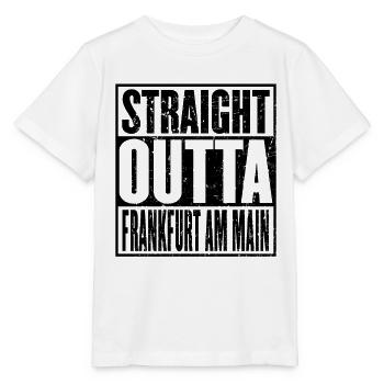 Straight Outta Frankfurt Am Main Vintage - Stanley/Stella MINI CREATOR Kids’ T-Shirt - white - Front - Maike (125cm)