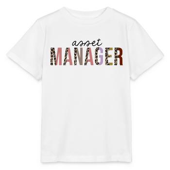 Asset manager Leopard Print Funny - Stanley/Stella MINI CREATOR Kids’ T-Shirt - white - Front - Maike (125cm)