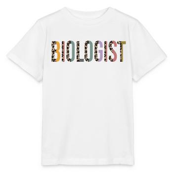 Biologe - Stanley/Stella Kinder T-Shirt MINI CREATOR  - Weiß - Vorne - Maike (125cm)