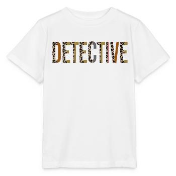 Detective - Stanley/Stella MINI CREATOR Kids’ T-Shirt - white - Front - Maike (125cm)