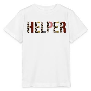 Helfer - Stanley/Stella Kinder T-Shirt MINI CREATOR  - Weiß - Vorne - Maike (125cm)