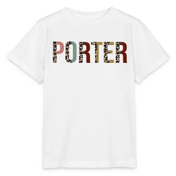 Porteur - T-shirt bio MINI CREATOR Stanley/Stella Enfant - blanc - Devant - Maike (125cm)