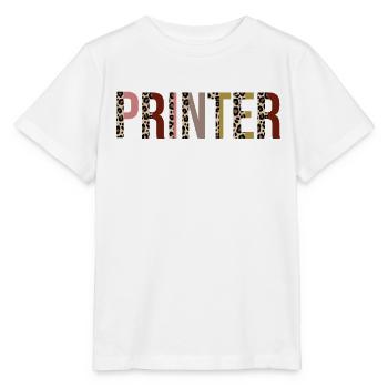 Printer - Stanley/Stella MINI CREATOR Kids’ T-Shirt - white - Front - Maike (125cm)