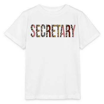 Secretary - Stanley/Stella MINI CREATOR Kids’ T-Shirt - white - Front - Maike (125cm)