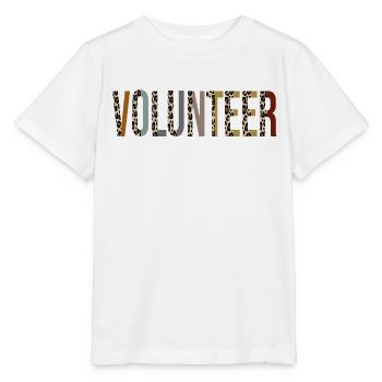 Volontaire - T-shirt bio MINI CREATOR Stanley/Stella Enfant - blanc - Devant - Maike (125cm)