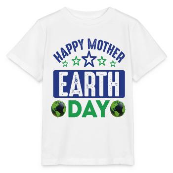 Mutter-Erde-Tag - Stanley/Stella Kinder T-Shirt MINI CREATOR  - Weiß - Vorne - Maike (125cm)