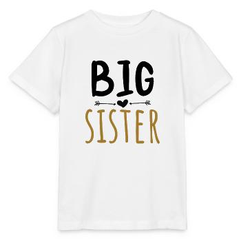 GRANDE SOEUR - T-shirt bio MINI CREATOR Stanley/Stella Enfant - blanc - Devant - Maike (125cm)