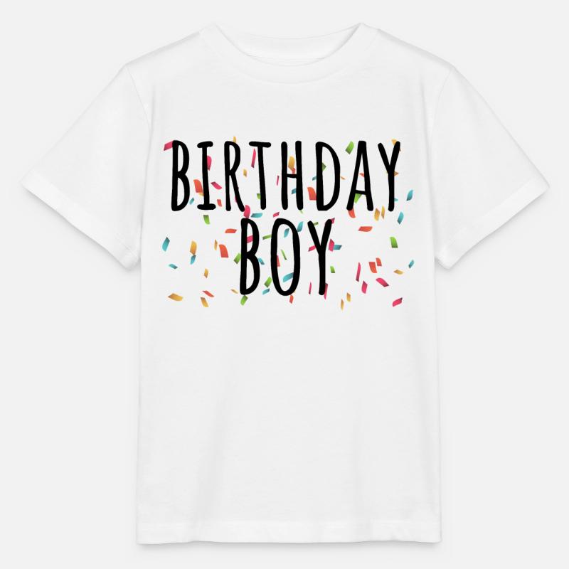 GARÇON D'ANNIVERSAIRE - T-shirt bio MINI CREATOR Stanley/Stella Enfant - blanc