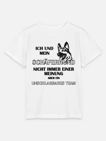 Schäferhund - Stanley/Stella Kinder T-Shirt MINI CREATOR - Weiß
