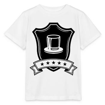 Cylinder Groom Coat of Arms - Stanley/Stella MINI CREATOR Kids’ T-Shirt - white - Front - Maike (125cm)