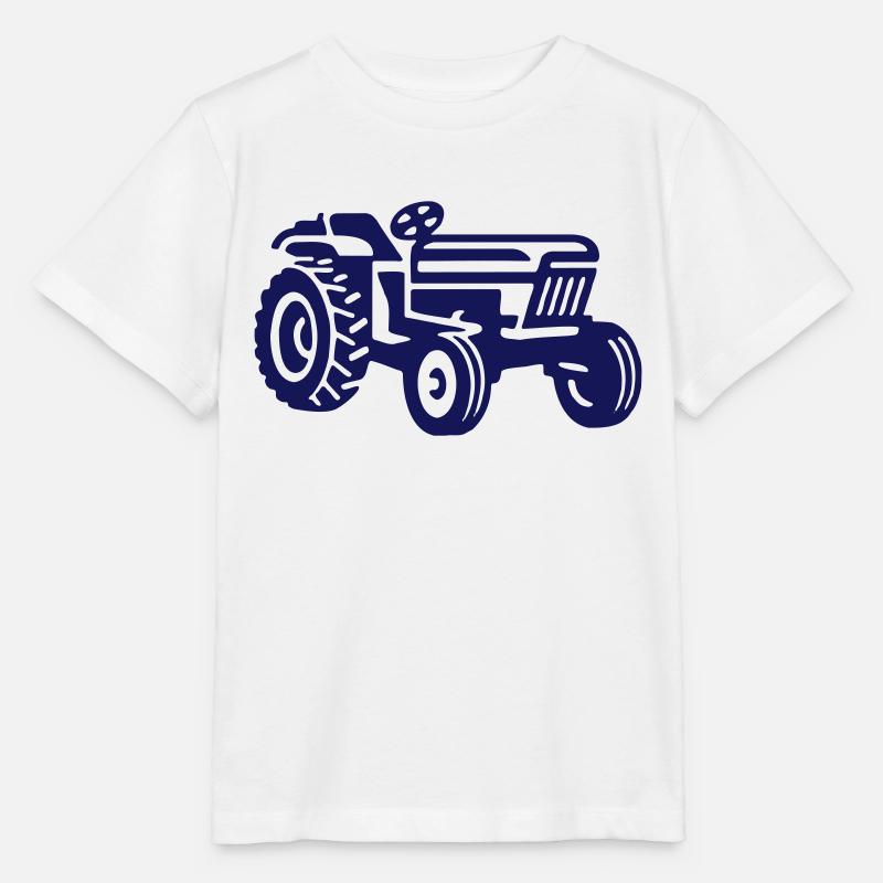 Traktor3 - T-shirt bio MINI CREATOR Stanley/Stella Enfant - blanc