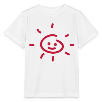 Petit soleil - T-shirt bio MINI CREATOR Stanley/Stella Enfant - blanc - Devant - Maike (125cm)