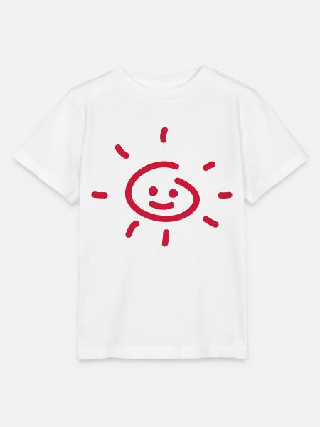 Kleine Sonne - Stanley/Stella Kinder T-Shirt MINI CREATOR - Weiß