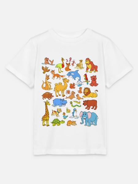 Tiere - Stanley/Stella T-shirt MINI CREATOR til børn - hvid