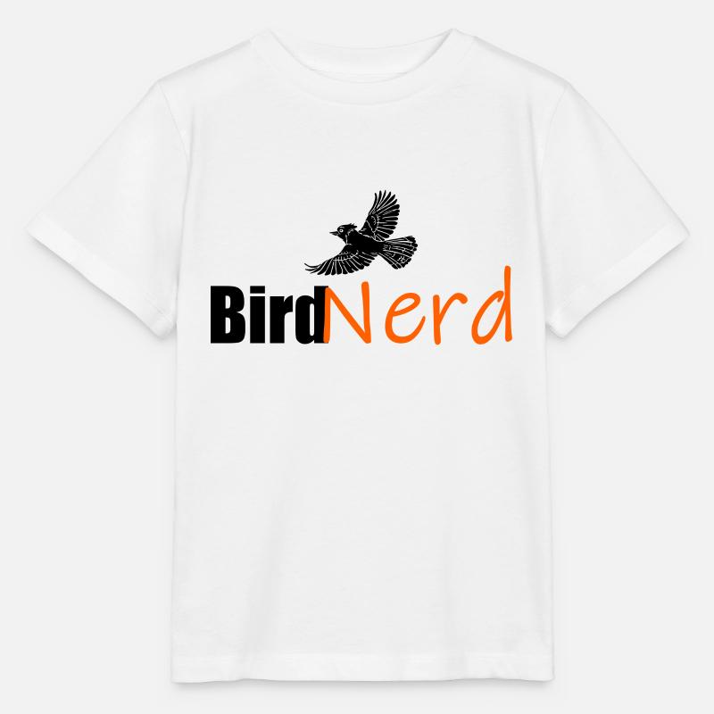 bird nerd - Stanley/Stella MINI CREATOR Kids’ T-Shirt - white