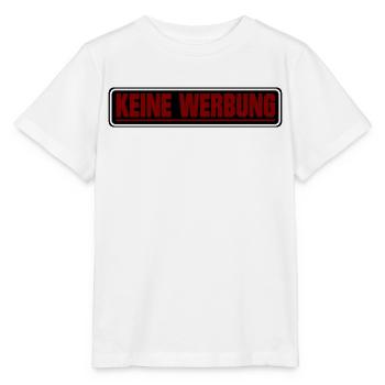 Keine Werbung ! Briefkasten Schild - Stanley/Stella Kinder T-Shirt MINI CREATOR  - Weiß - Vorne - Maike (125cm)