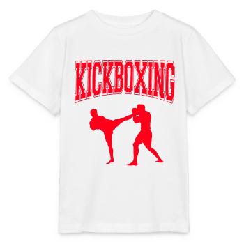 Kickboxing Kickboxer Gym sport - T-shirt bio MINI CREATOR Stanley/Stella Enfant - blanc - Devant - Maike (125cm)