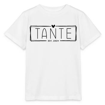 Tante Est. 2024 - Stanley/Stella Kinder T-Shirt MINI CREATOR  - Weiß - Vorne - Maike (125cm)