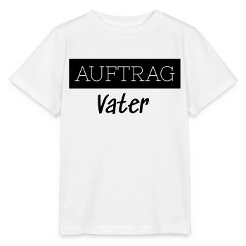 Commander Père Famille Cadeau Drôle - T-shirt bio MINI CREATOR Stanley/Stella Enfant - blanc - Devant - Maike (125cm)