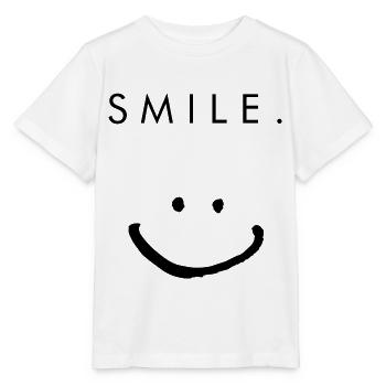 smile - Stanley/Stella Kinder T-Shirt MINI CREATOR  - Weiß - Vorne - Maike (125cm)