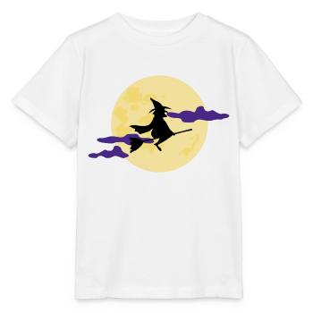 Witch - Stanley/Stella MINI CREATOR Kids’ T-Shirt - white - Front - Maike (125cm)
