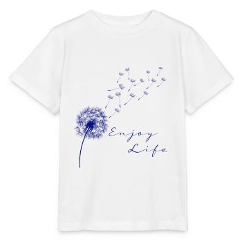 Enjoy Life Dandelion Dandelion Ease - Stanley/Stella MINI CREATOR Kids’ T-Shirt - white - Front - Maike (125cm)