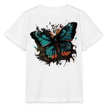 Butterfly Transformation - Stanley/Stella MINI CREATOR Kids’ T-Shirt - white - Front - Maike (125cm)