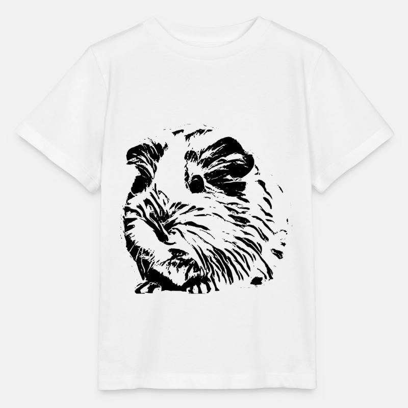 Cochons d'Inde - T-shirt bio MINI CREATOR Stanley/Stella Enfant - blanc