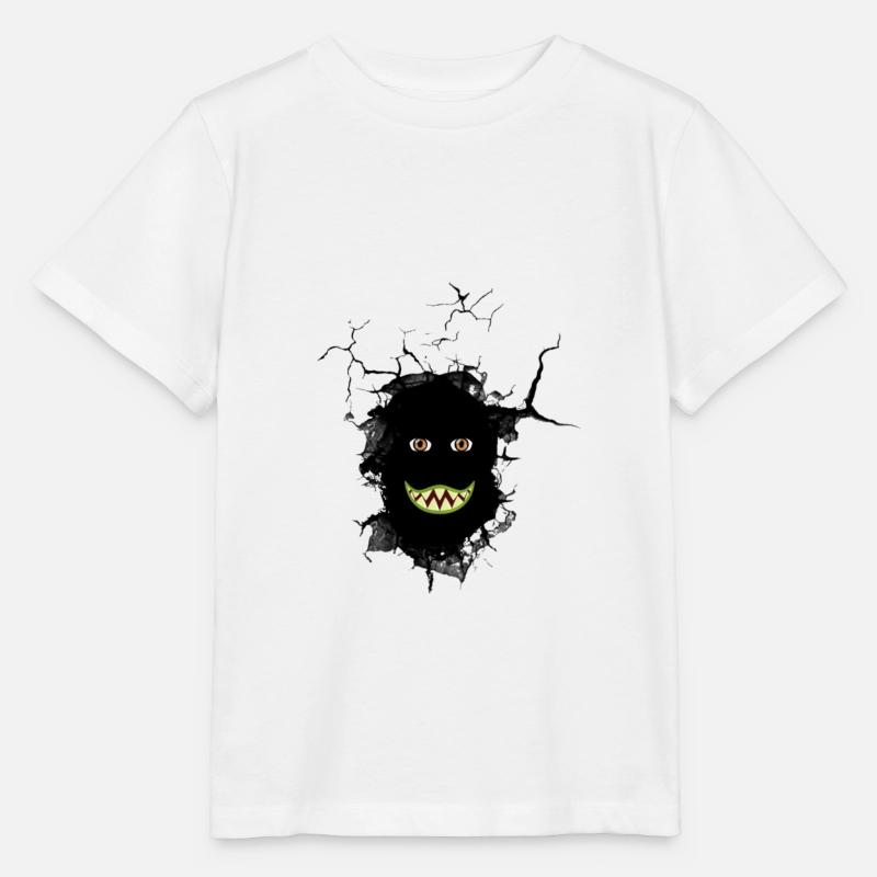 Monstre - T-shirt bio MINI CREATOR Stanley/Stella Enfant - blanc