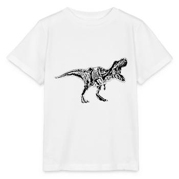Tyrannosaurus Rex - T-shirt bio MINI CREATOR Stanley/Stella Enfant - blanc - Devant - Maike (125cm)