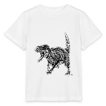 Dino - Stanley/Stella MINI CREATOR Kids’ T-Shirt - white - Front - Maike (125cm)