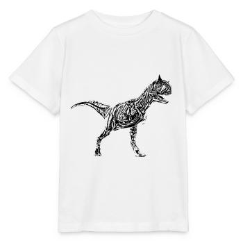 Dino - Stanley/Stella MINI CREATOR Kids’ T-Shirt - white - Front - Maike (125cm)