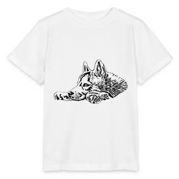 Husky - Stanley/Stella Kinder T-Shirt MINI CREATOR  - Weiß - Vorne - Maike (125cm)
