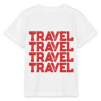 Travel travel vacation - Stanley/Stella MINI CREATOR Kids’ T-Shirt - white - Front - Maike (125cm)