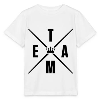 team krone - T-shirt bio MINI CREATOR Stanley/Stella Enfant - blanc - Devant - Maike (125cm)