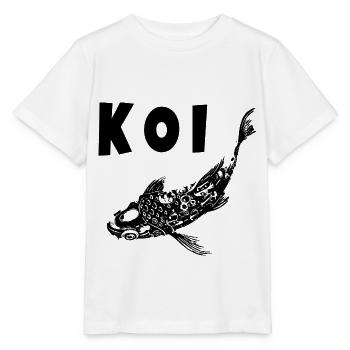 Koi - Stanley/Stella Kinder T-Shirt MINI CREATOR  - Weiß - Vorne - Maike (125cm)
