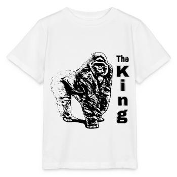 Gorilla - T-shirt bio MINI CREATOR Stanley/Stella Enfant - blanc - Devant - Maike (125cm)