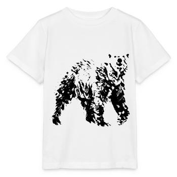 Ours polaire - T-shirt bio MINI CREATOR Stanley/Stella Enfant - blanc - Devant - Maike (125cm)