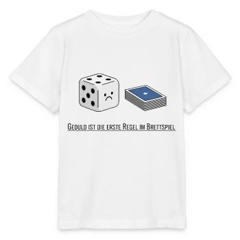 Patience is the first rule - Stanley/Stella MINI CREATOR Kids’ T-Shirt - white - Front - Maike (125cm)