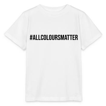 Toutes les couleurs comptent Protestation - T-shirt bio MINI CREATOR Stanley/Stella Enfant - blanc - Devant - Maike (125cm)