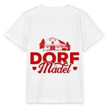 Dorf Mädel - Stanley/Stella Kinder T-Shirt MINI CREATOR  - Weiß - Vorne - Maike (125cm)