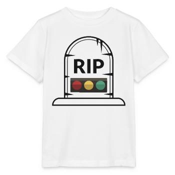Feu tricolore reposer en toute tranquillité RIP - T-shirt bio MINI CREATOR Stanley/Stella Enfant - blanc - Devant - Maike (125cm)