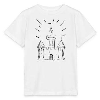 Schloss - Stanley/Stella Kinder T-Shirt MINI CREATOR  - Weiß - Vorne - Maike (125cm)
